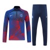 Paris Saint-Germain Quarter Zip Trenings Collegegenser 22-23 Blå Rød - Herre